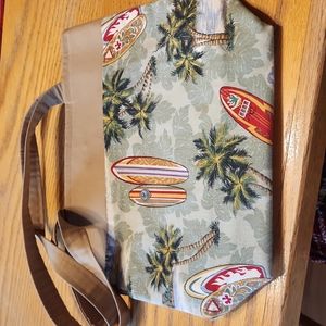 Canvas Hawaiian Theme Hangbag